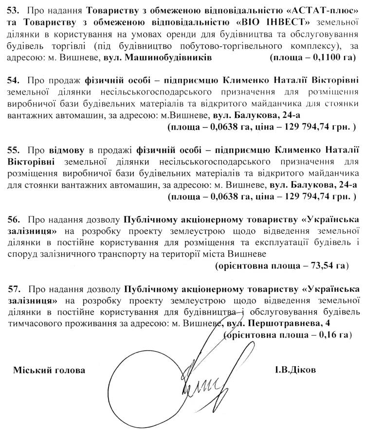 Розпорядження №1\08-110 від 02 червня 2017 р. Про скликання чергової XХІ сесії Вишневої міської ради VIІ скликання